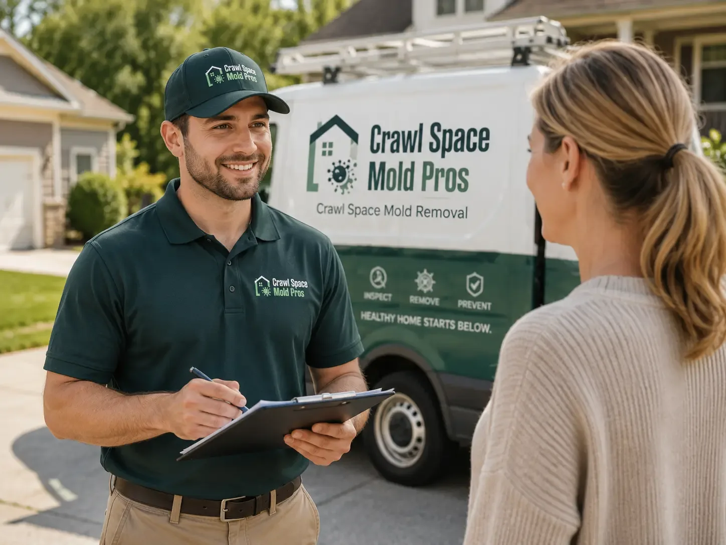 Crawl Space Mold Removal Low Moor, IA FAQs